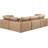 Hinrich Upholstered 119 " L-Shaped Corner Sectional-98917423