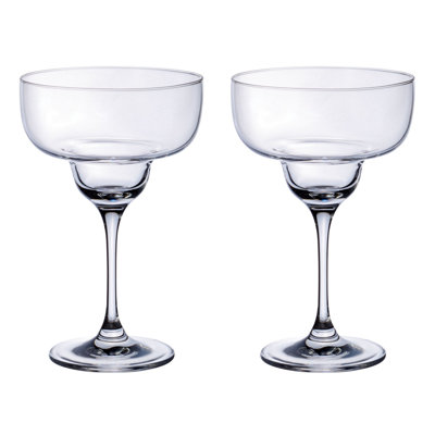 Purismo Set/2 11.25 oz Crystal Margarita Glasses