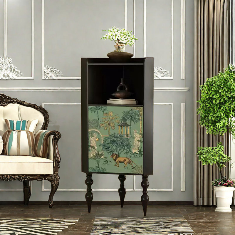 Armoire d'appoint de style rétro moderne