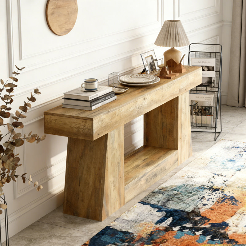 Wooden Console Table Sofa Table Hallway Table