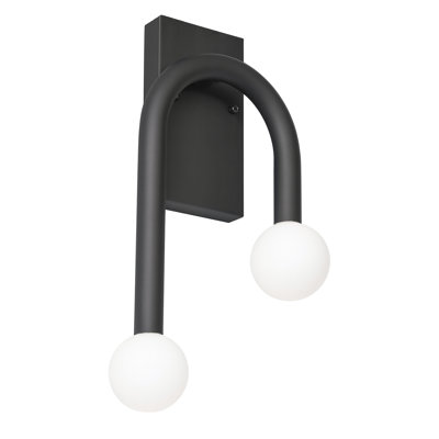 Colette 17'' LED Sconce - Black