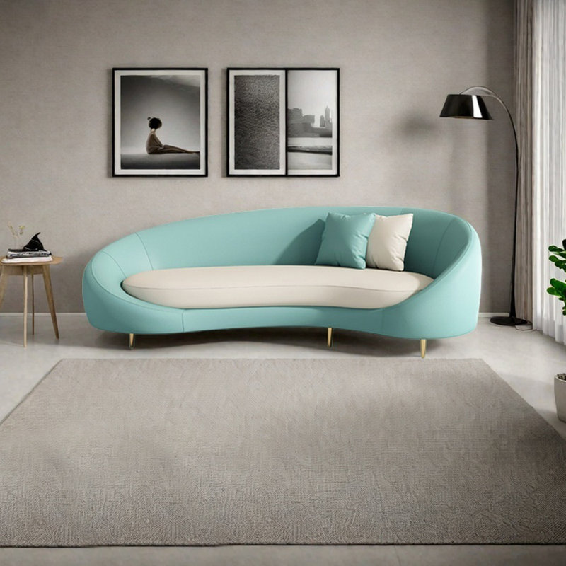 Fauteuil inclinable en éponge de luxe léger, Vert menthe, Orienté à droite