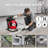 Drain Cleaner Machine 50FT x 1/2Inch Manual Feed Snake Auger with 4 Cutter