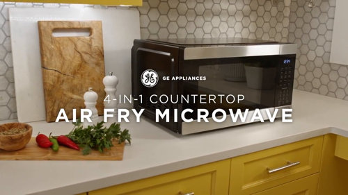 GE 1-cu ft 1050-Watt Air Fry Sensor Cooking Controls Countertop