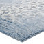 Tapis marocain contemporain bleu / ivoire Chiara-97858248