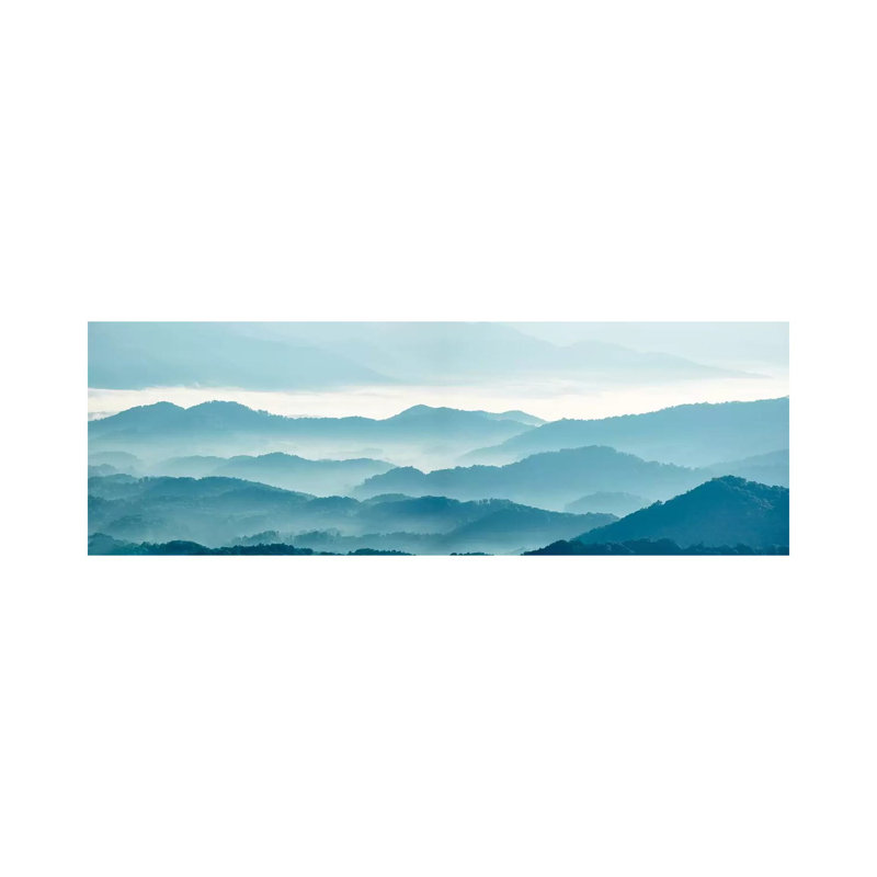 Misty Mountains X by James McLoughlin - Wrapped Canvas Panoramic Print, 30.48 cm H x 91.44 cm W x 1.91 cm D
