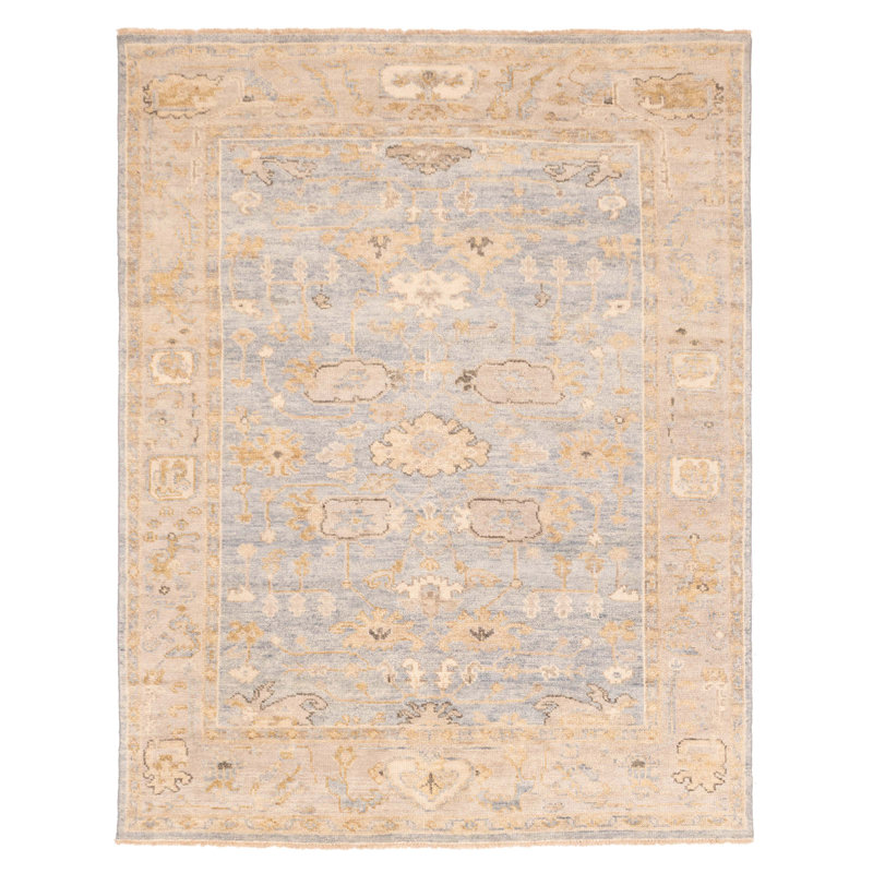 Jules Serapi Blue Rug 7'9" x 9'11"