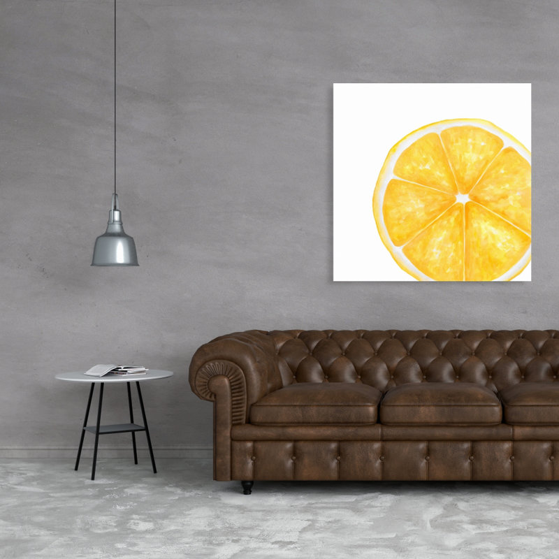 Lemon Slice - Kitchen Gastronomy Canvas for Home Decor