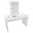 SlayStation Plus 2.0 vanity desk with mirror and lights, Vanity Mirror Bundle for Room Decor