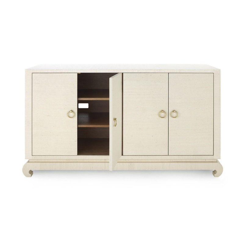 Meredith Sideboard, 30"H x 53.3"W x 18"D, Natural