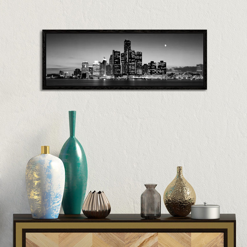 Panoramic Images by Panoramic Images - Floater Frame Panoramic Gallery-Wrapped Canvas Giclée on Canvas, Black