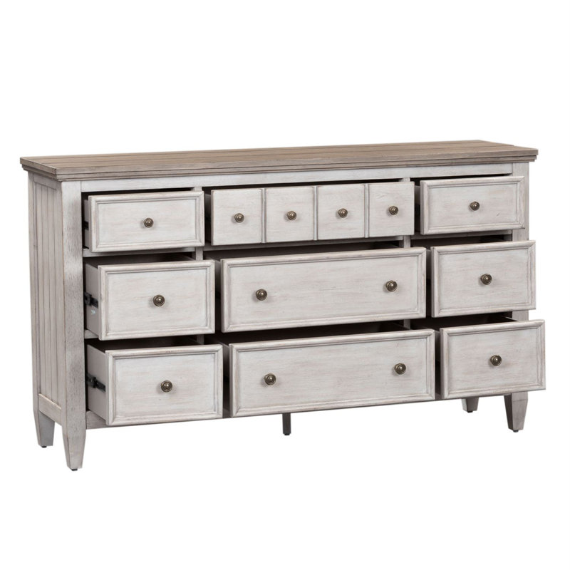 Haylee 66" W 9 Drawer Dresser