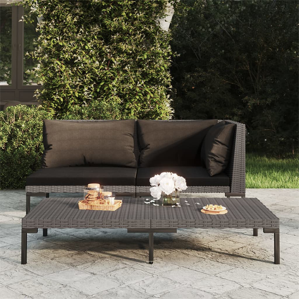 Gartensofa Karthik mit Kissen