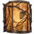 Jahanara Steel Flush Mounted Sconce