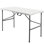 47.6 in. L Plastic / Acrylic Rectangular Banquet Table