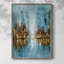 «City Lights», reproduction encadrée - bois massif-1336031966