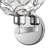 Cantura Stainless Steel Armed Sconce-1352989826