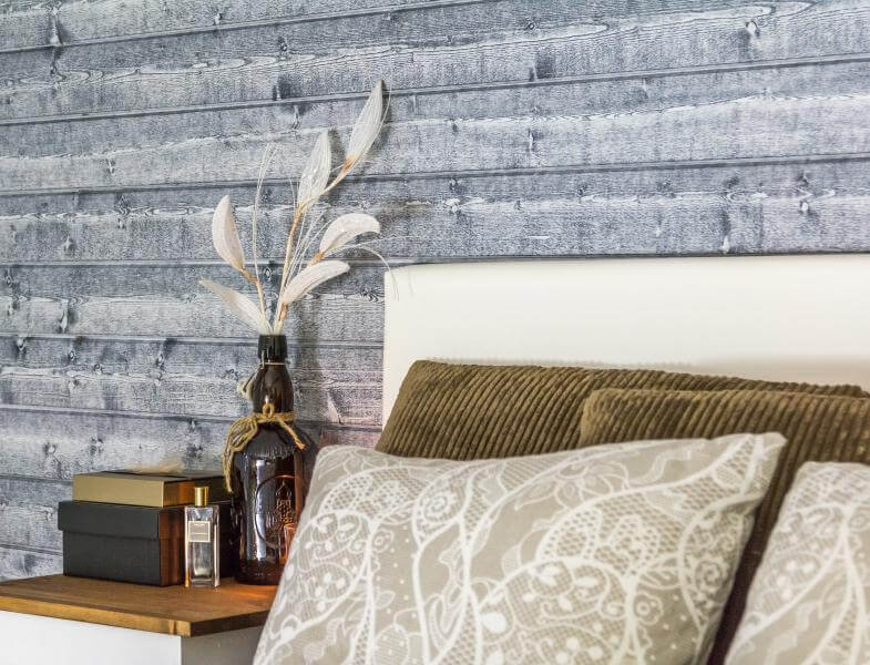 Rustic Internal Cladding For Walls & Ceilings Denim (L) 2.4M (W) 120Mm (T) 12Mm Pack Of 8 Pieces (1 Bundle)