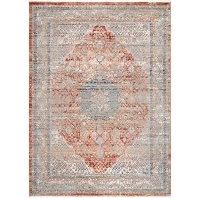 Tapis oriental gris