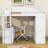 Helfrid 2 Drawer Loft Bed with Built-in-Desk-843125948-843125949