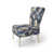 Cobalt Blue Foliage Victorian Pattern III