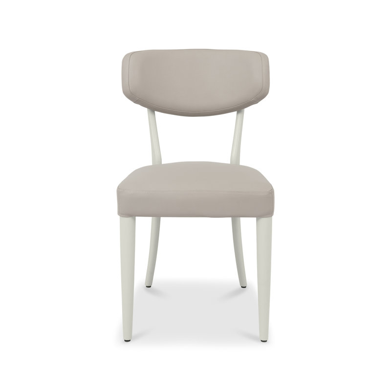 19cm H Upholstered Side Chair, Grey