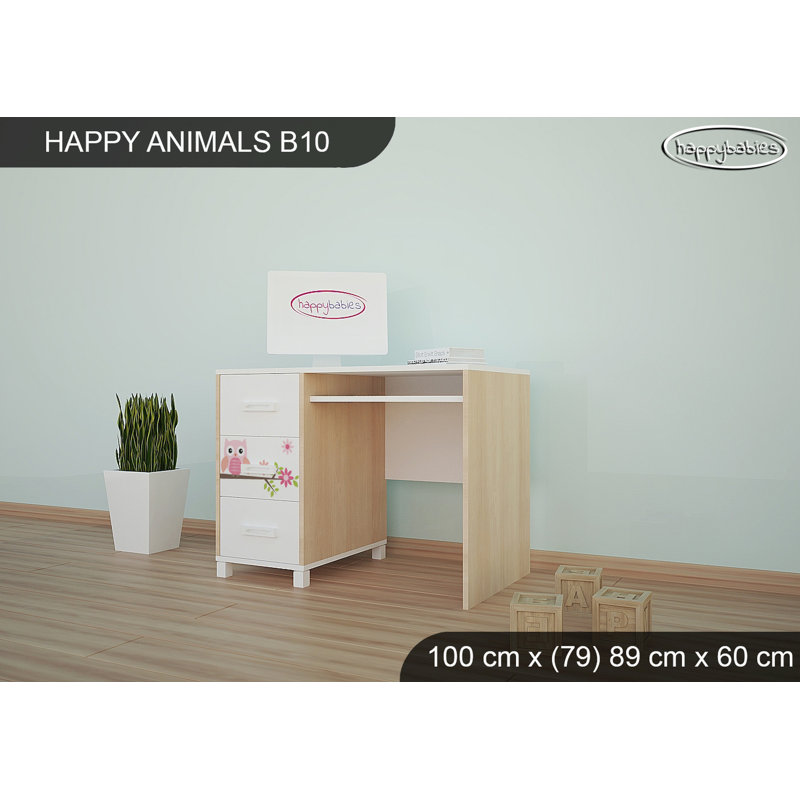 100cm Writing Desk, Oak