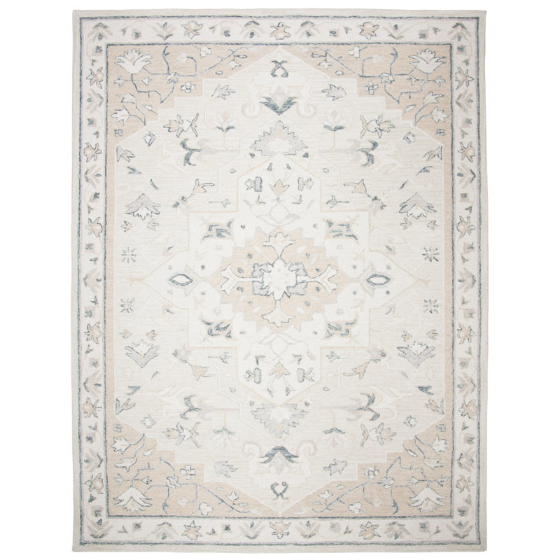 Dalewood Hand-Tufted Wool and Cotton Rug, Rectangle 10' x 14'