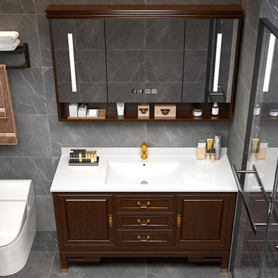 American-style retro bathroom Vanity