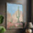Sunny Saguaro I Framed Print - Solid Wood-715719438