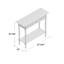 Console en bois massif de 37,8 po Tuoi-2122752823