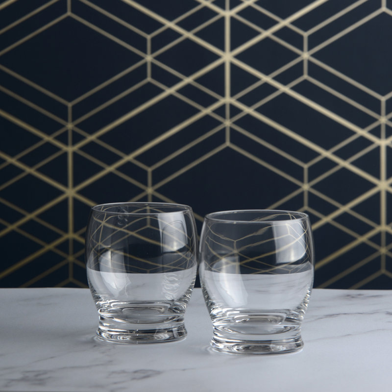 Manhattan 11.75oz. Glass Drinking Glass Glassware Set