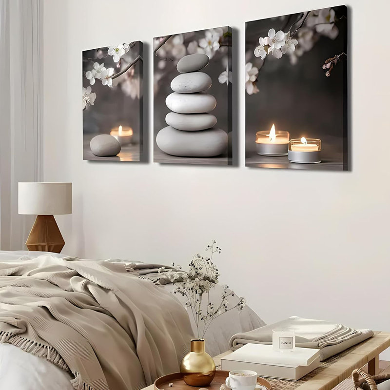 3 Piece Wrapped Canvas Set