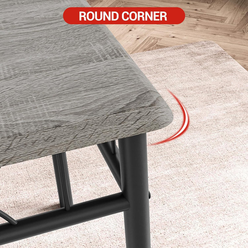 5 - Person Dining Set, Grey