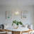 Josifs 4-Light Modern Soft Gold Square Geometric Lantern Chandelier