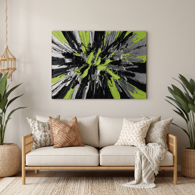 Art mural noir Neo Expressionism 68