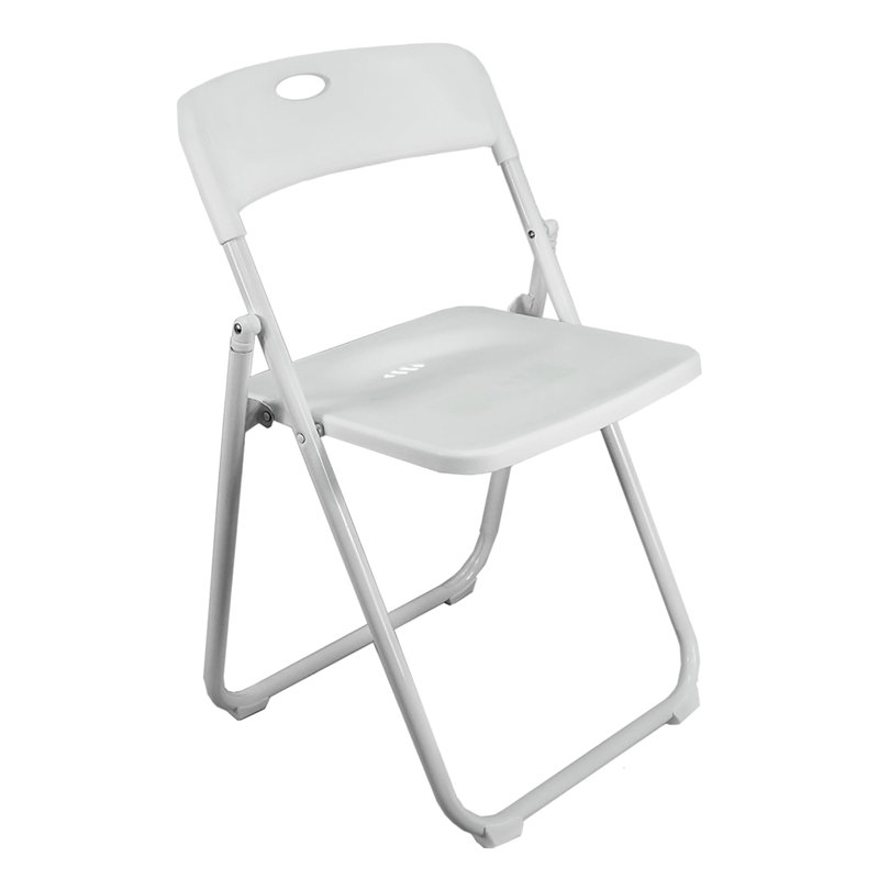 Portable Folding Chair, White