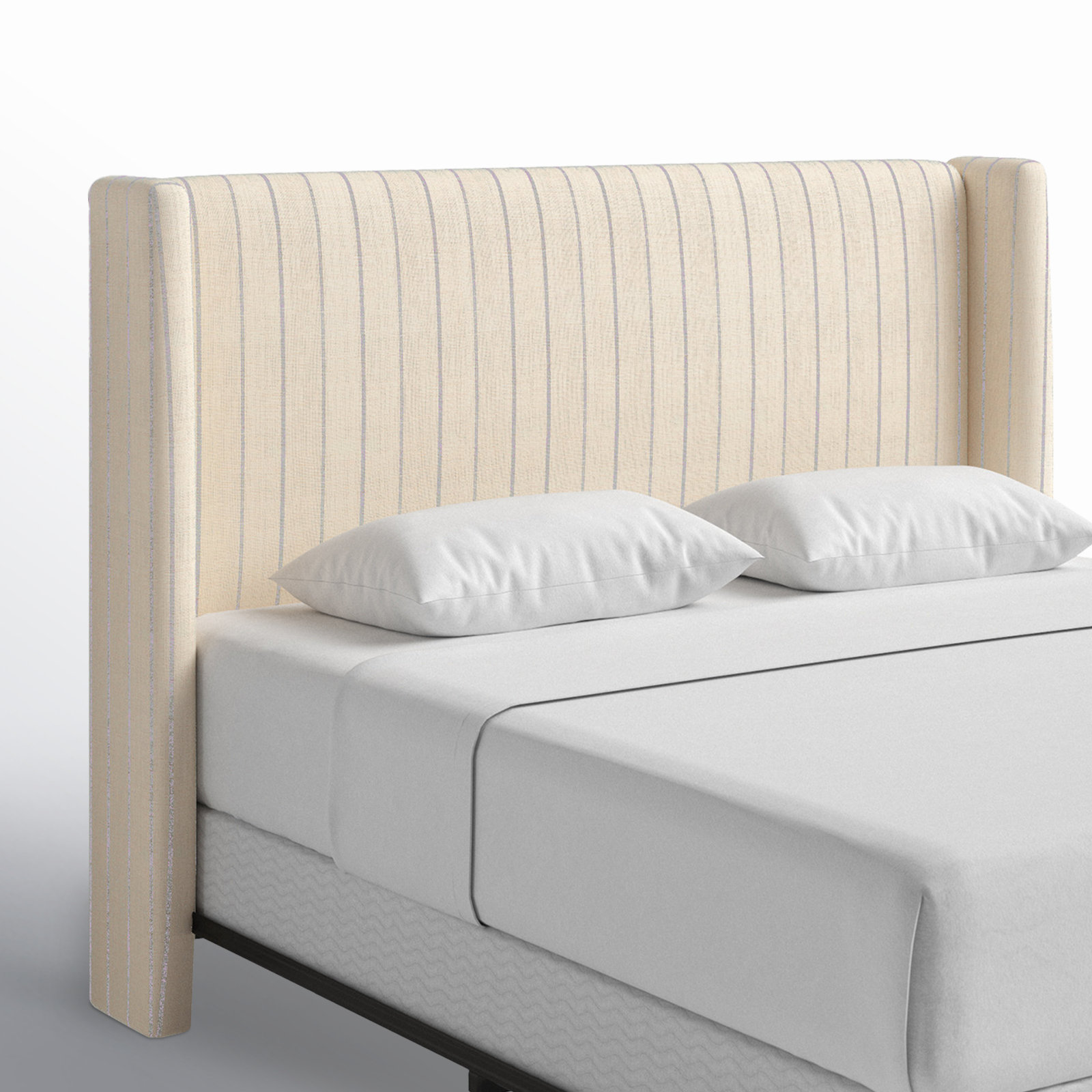Tilly Pine Headboard, California King, Classic Talc Linen