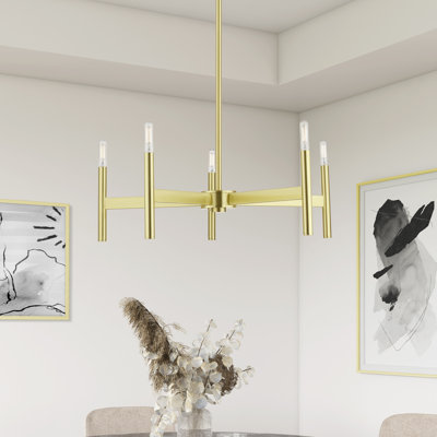 Saisha 5 - Light Dimmable Chandelier