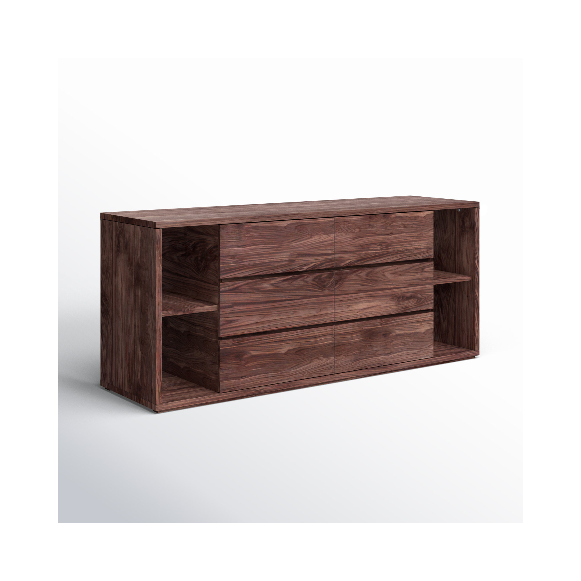 Amalie Bedroom Set, California King, Walnut