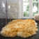 Solid Colour Sheepskin Area Rug