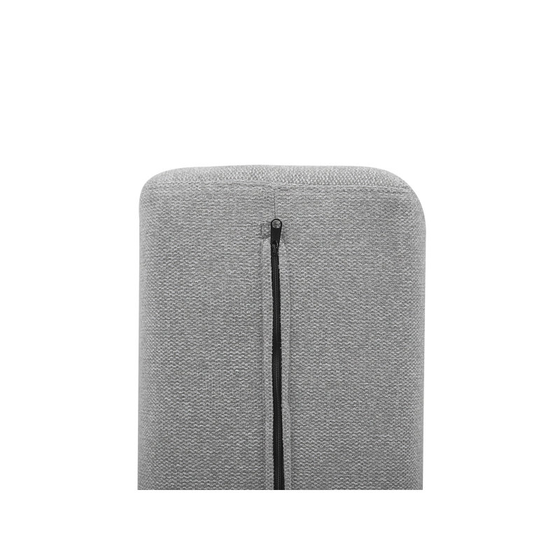 Domantas Upholstered Lounge Chair, Grey