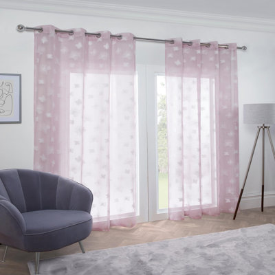 Geraint Sheer Curtain Single Panel