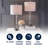 Franklyn Crystal Table Lamp