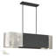 Noho 6 - Light Brushed Nickel Kitchen Island Pendant
