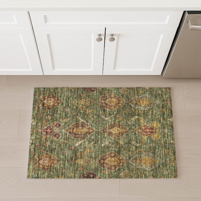 Tapis intérieur / extérieur lavable à la machine Chantille ACN2306 Global, Rectangle 1 pi 8 po x 2 pi 6 po