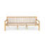 Canapé d'extérieur en bois d'acacia avec sangles et coussins tissés Lush