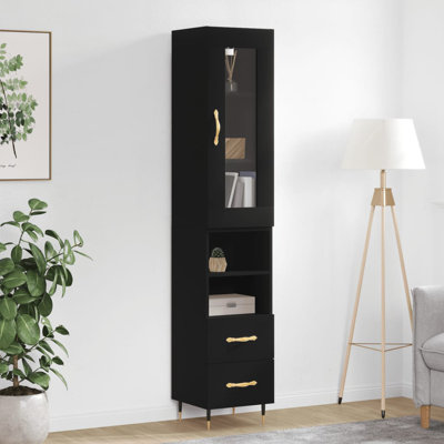 Ahtziri 180cm H x 35cm W Bookcase