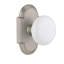 Cottage Plate with White Porcelain Door Knob-38129817