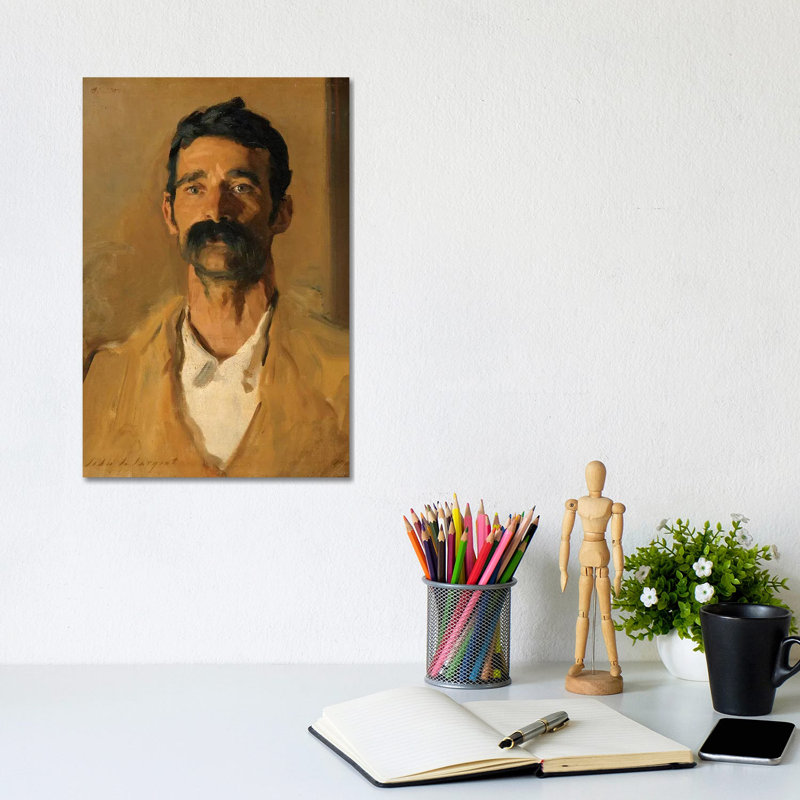Study Of A Sicilian Peasant, 1907 by John Singer Sargent - Wrapped Canvas Gallery-Wrapped Canvas Giclée